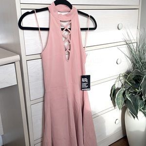 Express Pink Cross Dress